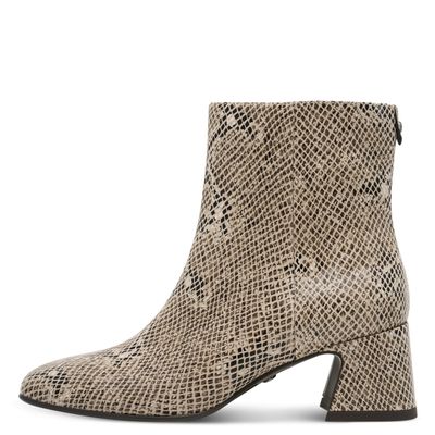 Enkellaars Beige Snake
