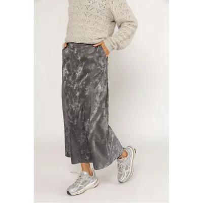 Skirt Shinny Grey 533101