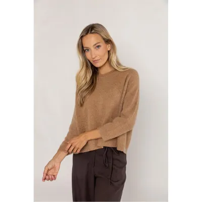 Pullover lambswool camel 533227