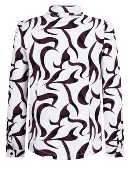 Blouse Hailey offwhite-bordeaux