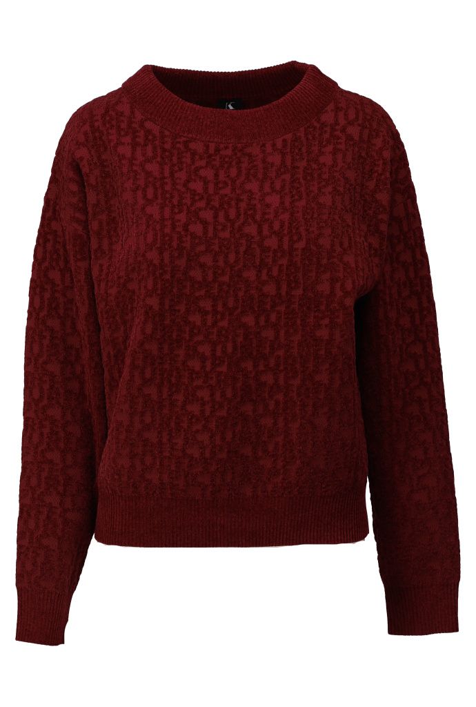 Pull B834 Burgundy