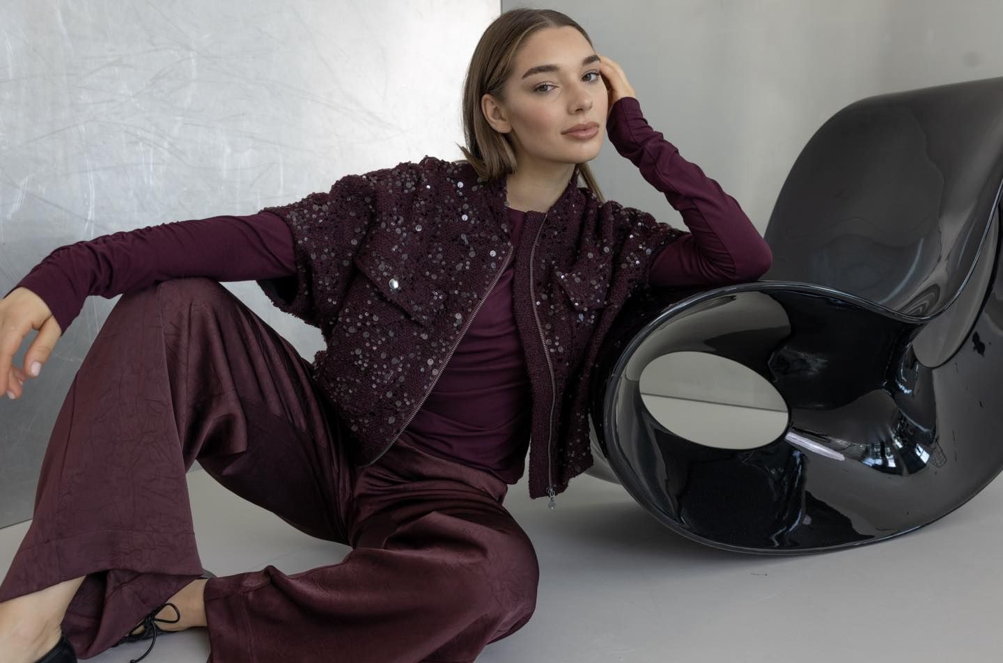 Jasje Mouwloos Burgundy 543111