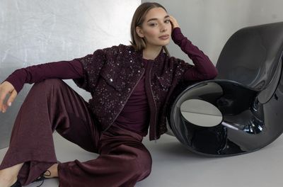 Jasje Mouwloos Burgundy 543111