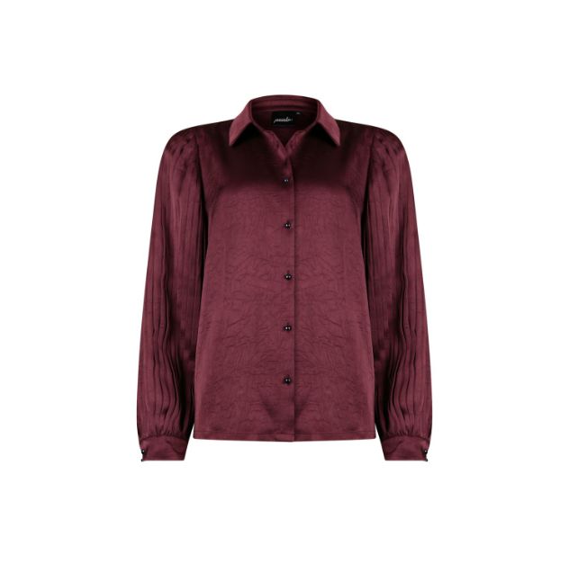 Blouse sleeves Burgundy 543106