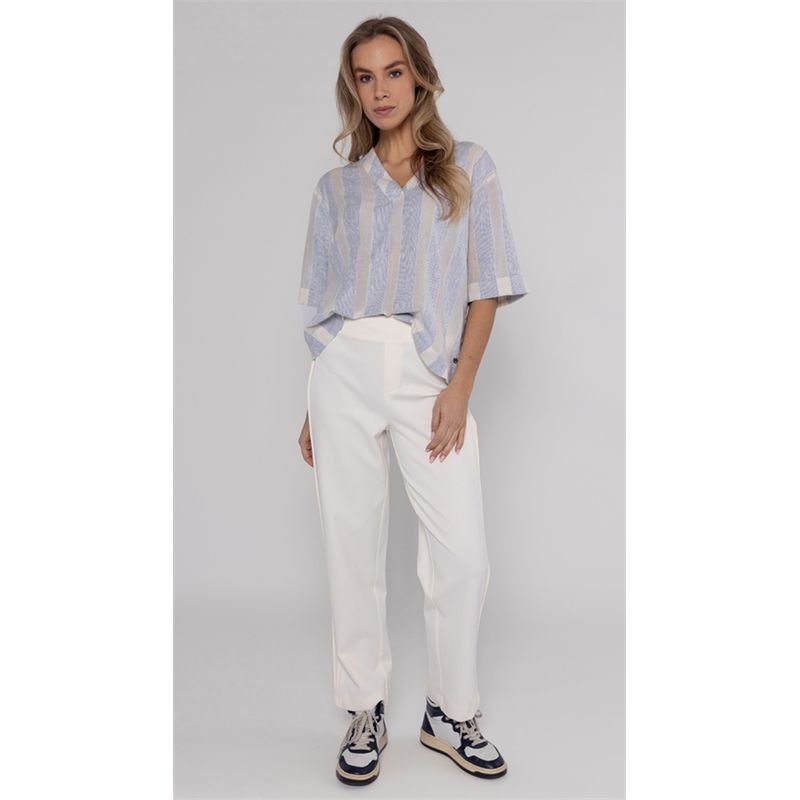 Blouse stripped 613126 Dark Blue