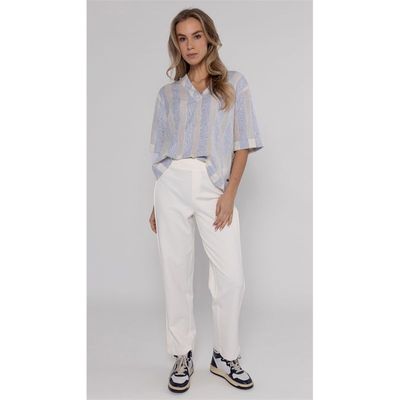 Blouse stripped 613126 Dark Blue