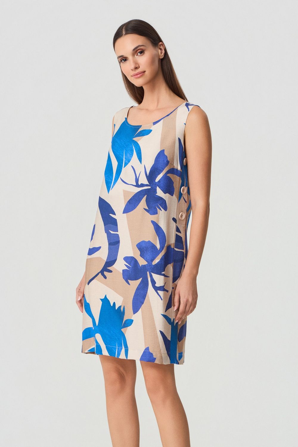 2515, Color: ORANGE BLOOM PRINT, Size: 1