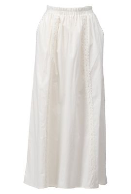 C708L Rok met kant Ecru