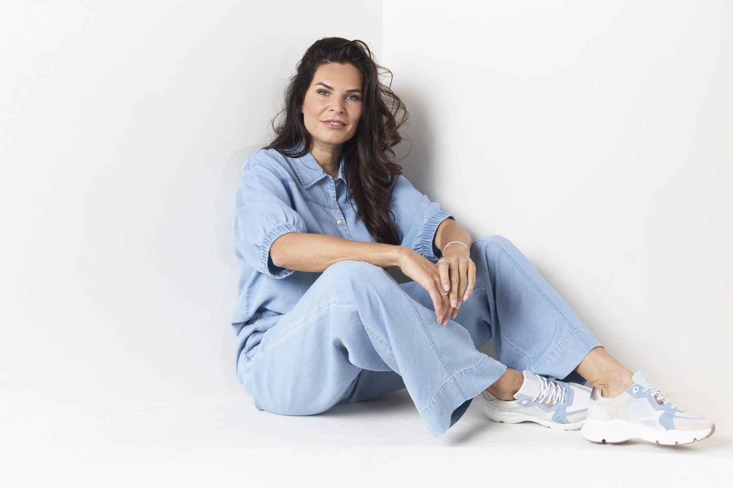 Blouse Maartje light denim