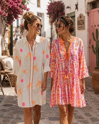 JURK TUNIEK BEIGE FLUO