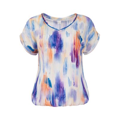Nox-PW SS Blue Brush Aquarel Woven