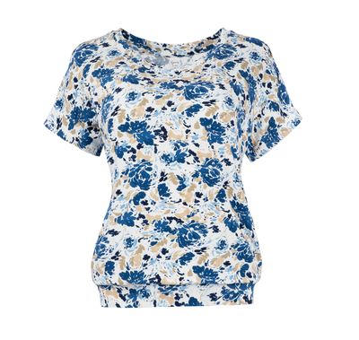 Mana SS Blue Flower Tricot