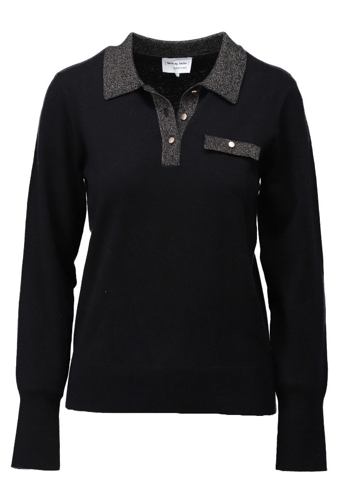 Pullover D823L Black