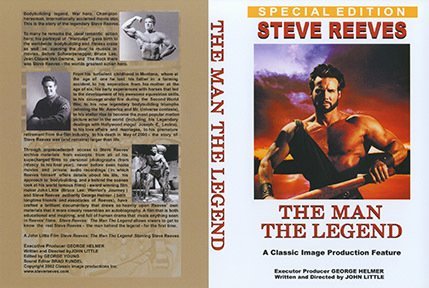 Steve Reeves The Man The Legend DVD