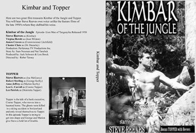 Kimbar Of The Jungle & Topper.