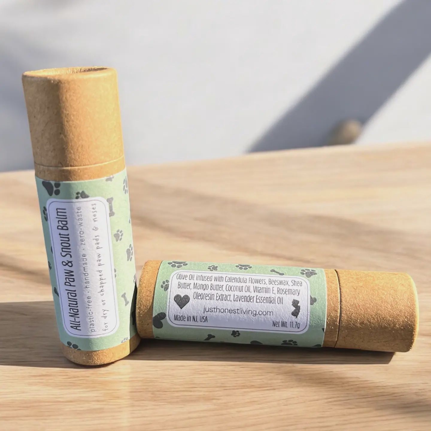 All Natural Paw &amp; Snout Balm, Size: Tube