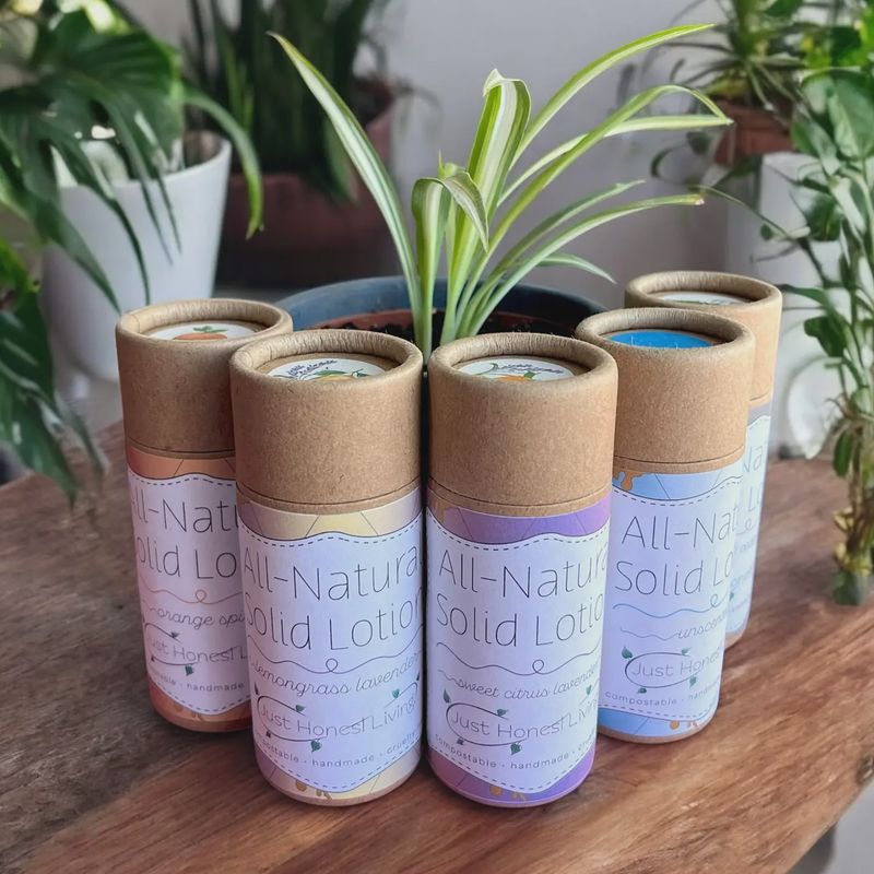 All Natural Zero-Waste Lotion
