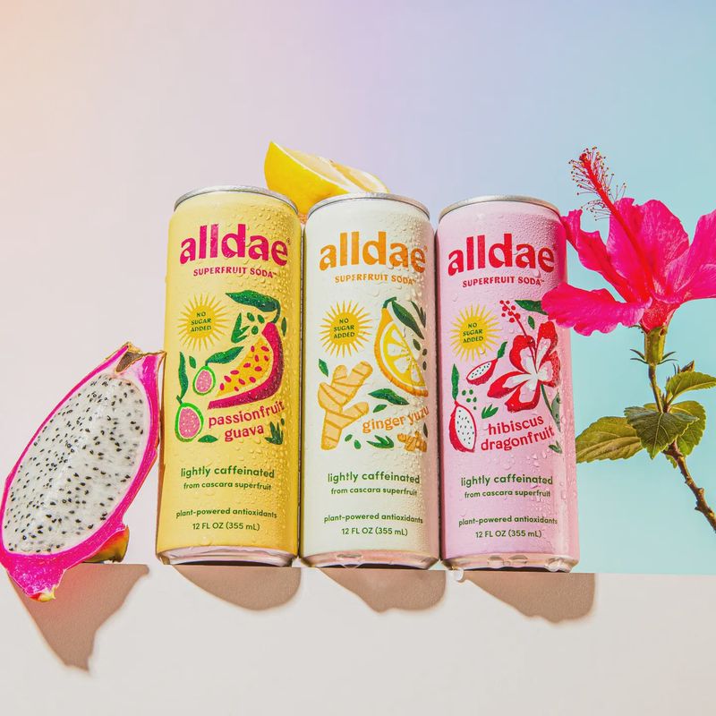 Alldae Superfruit Soda