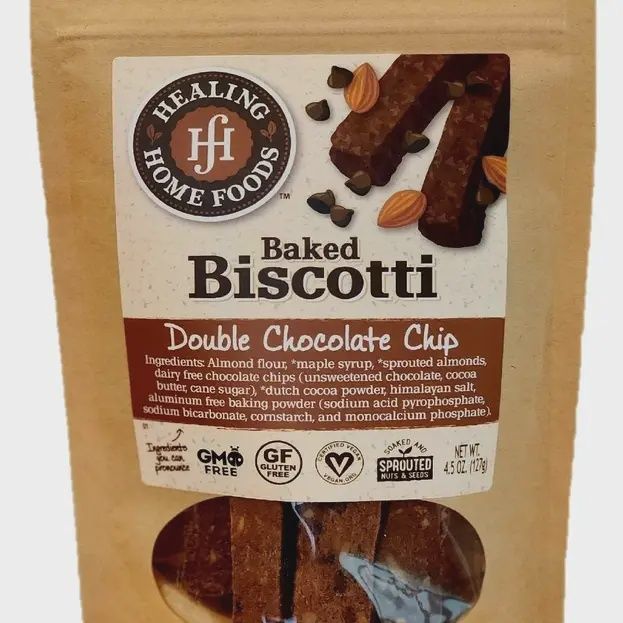 Baked Biscotti, Flavor: Double Chocolate Chip