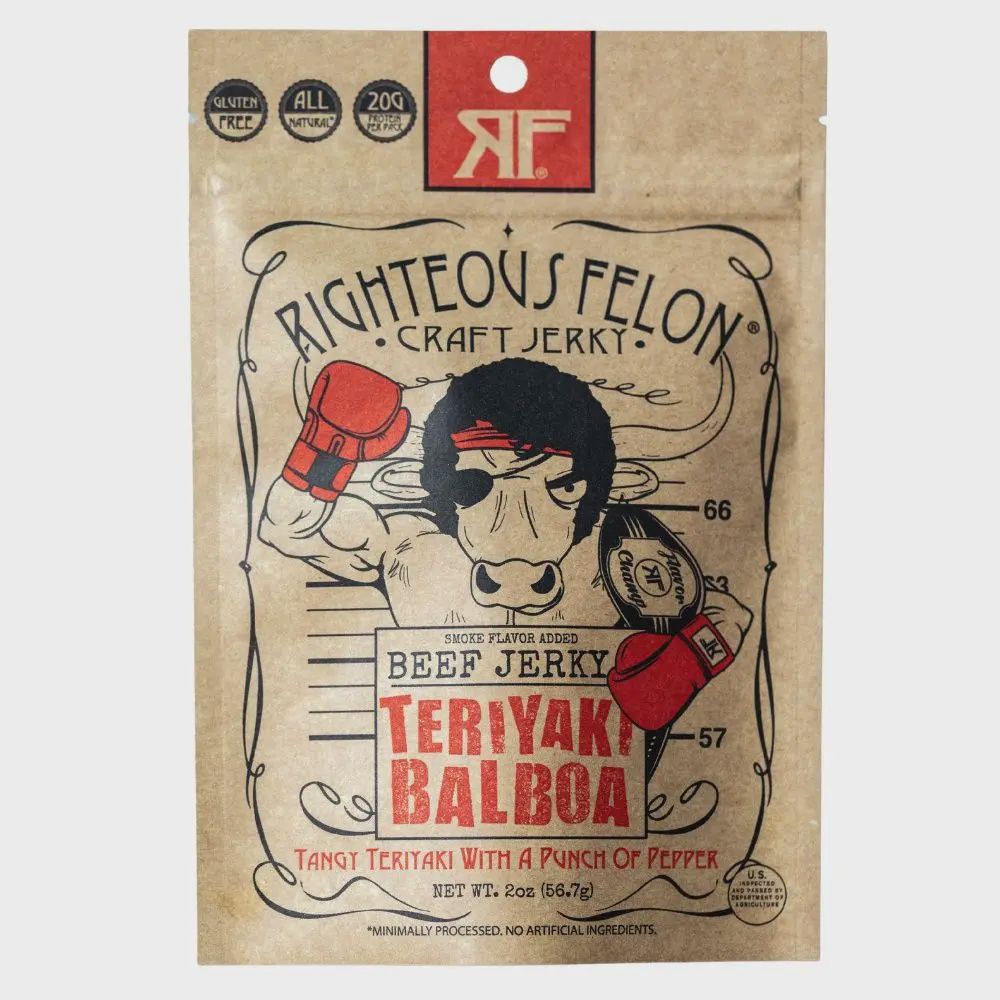 Craft Jerky, Flavor: Teriyaki Balboa