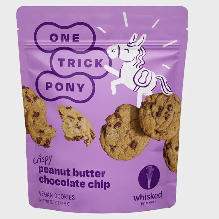 Crispy Peanut Butter Chocolate Cookies (Vegan)