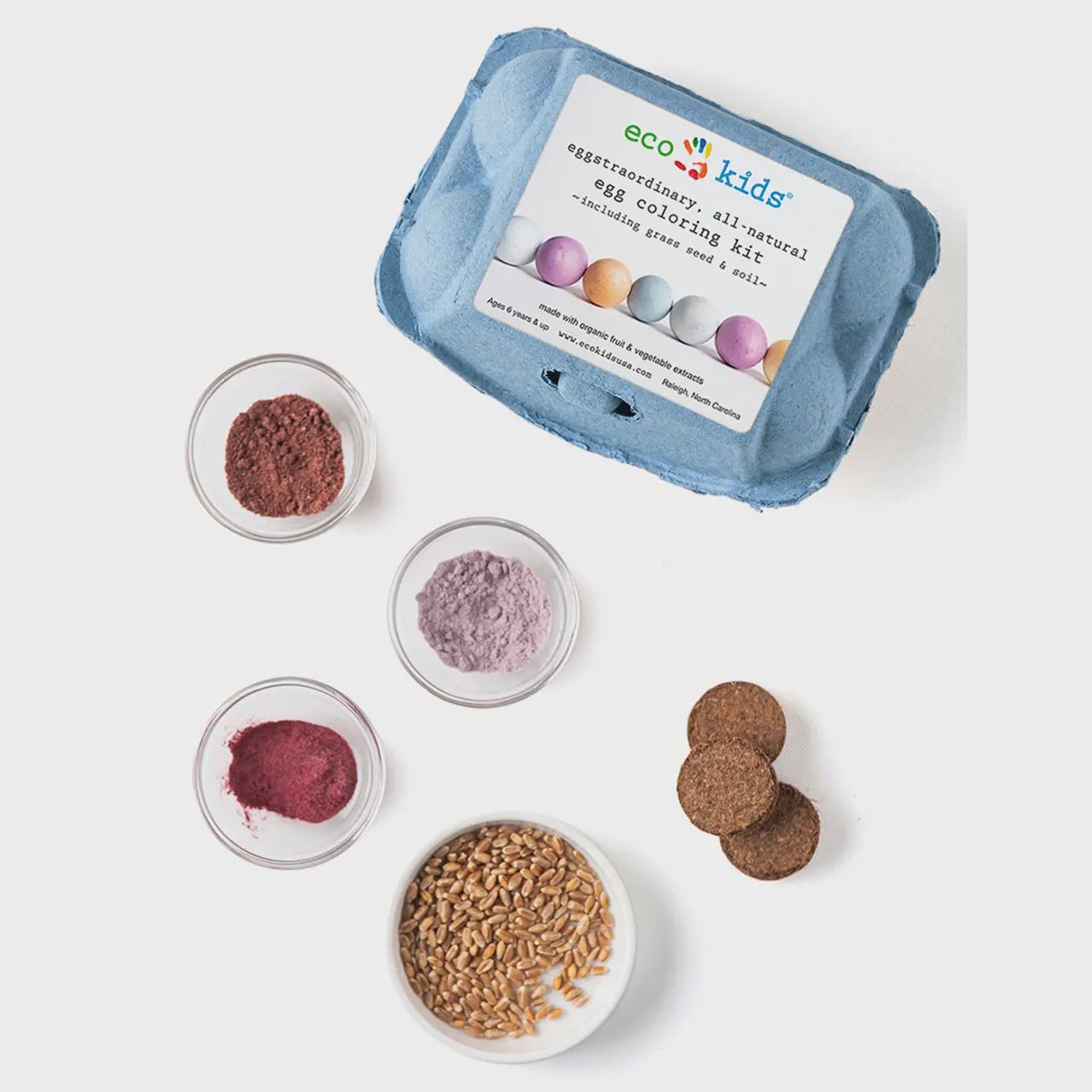 Egg Coloring &amp; Seed Growing Kit