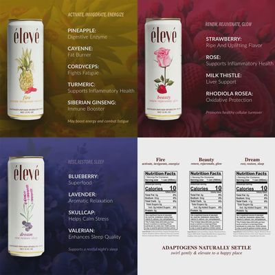 Eleve Adaptogen Infused Sparking Water