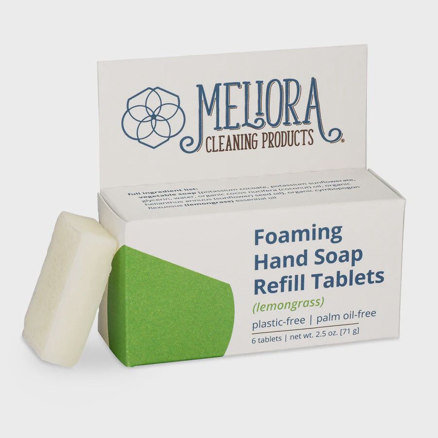 Foaming Handsoap Refill Tablets, Fragrance: Lemongrass