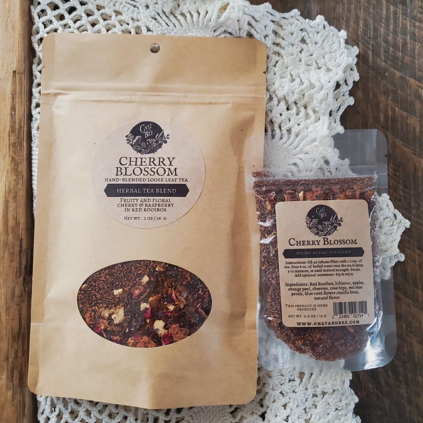Cherry Blossom- Hand Blended Loose Leaf Tea