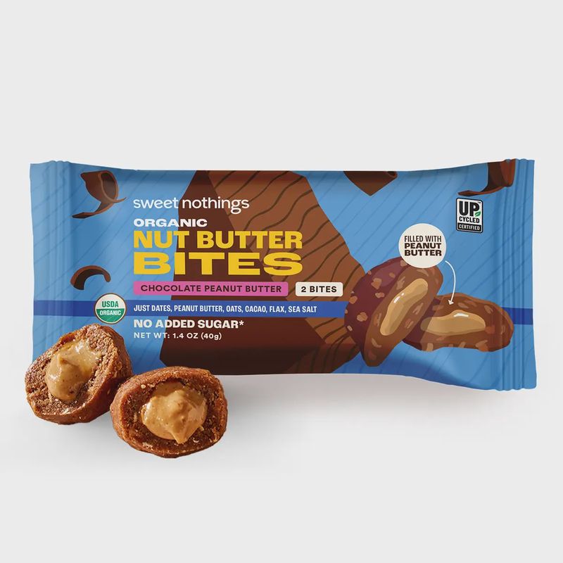 Organic Nut Butter Bites- Chocolate Peanut Butter