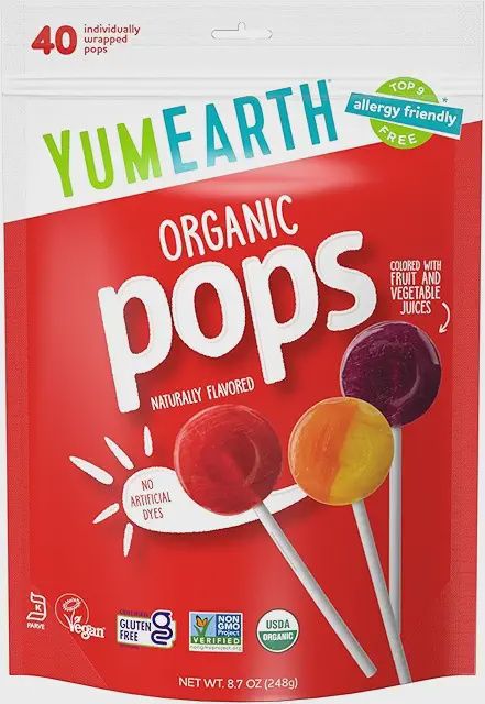 Organic Lollipops (Bag of 40)