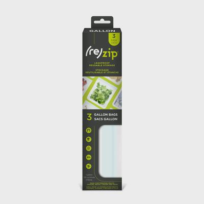 Reusable Gallon Storage Bags (set of 3)