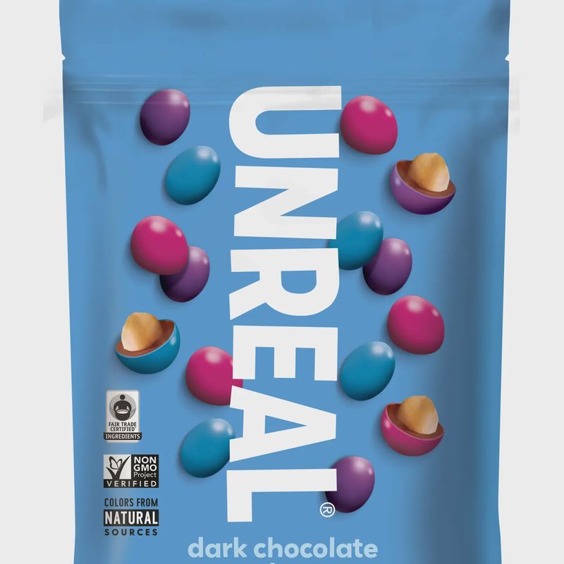 Dark Chocolate Peanut Gems (5 oz bag)