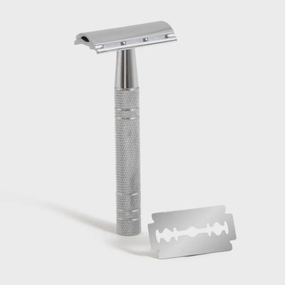 Metal Safety Razor (with 5 blades)