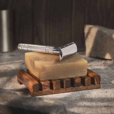 Metal Safety Razor (with 5 blades)