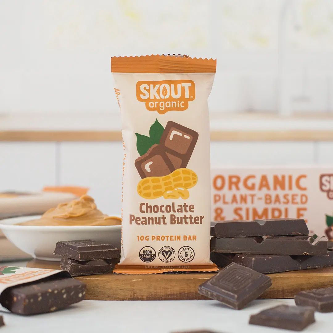 Plant-Based Peanut Butter Protein Bar