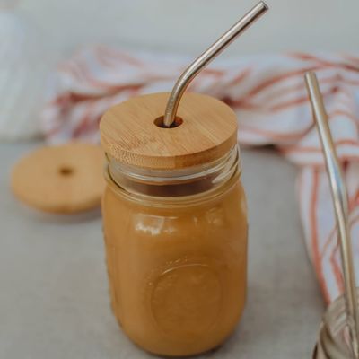 Bamboo Jar Lid with Hole