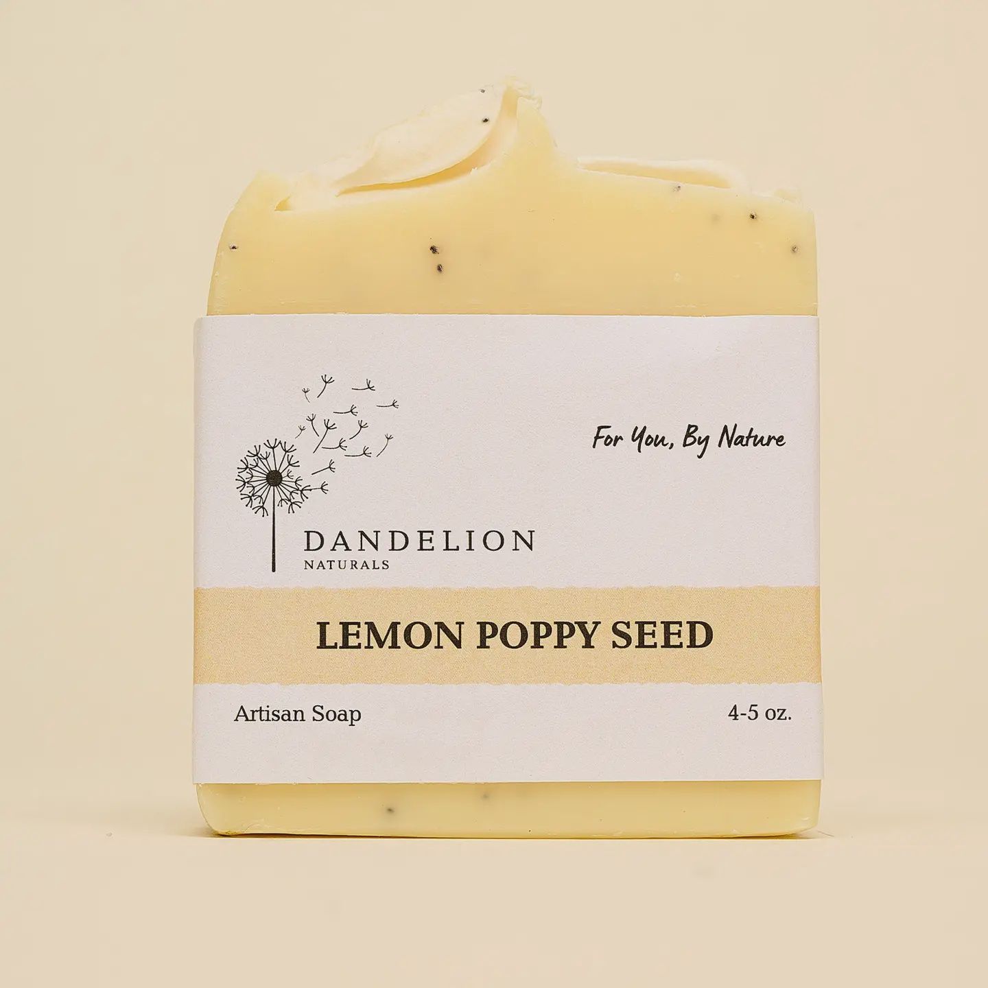 Lemon Poppy Seed Exfoliating  Soap Bar