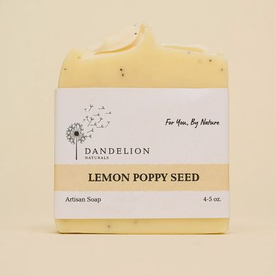 Lemon Poppy Seed Exfoliating  Soap Bar