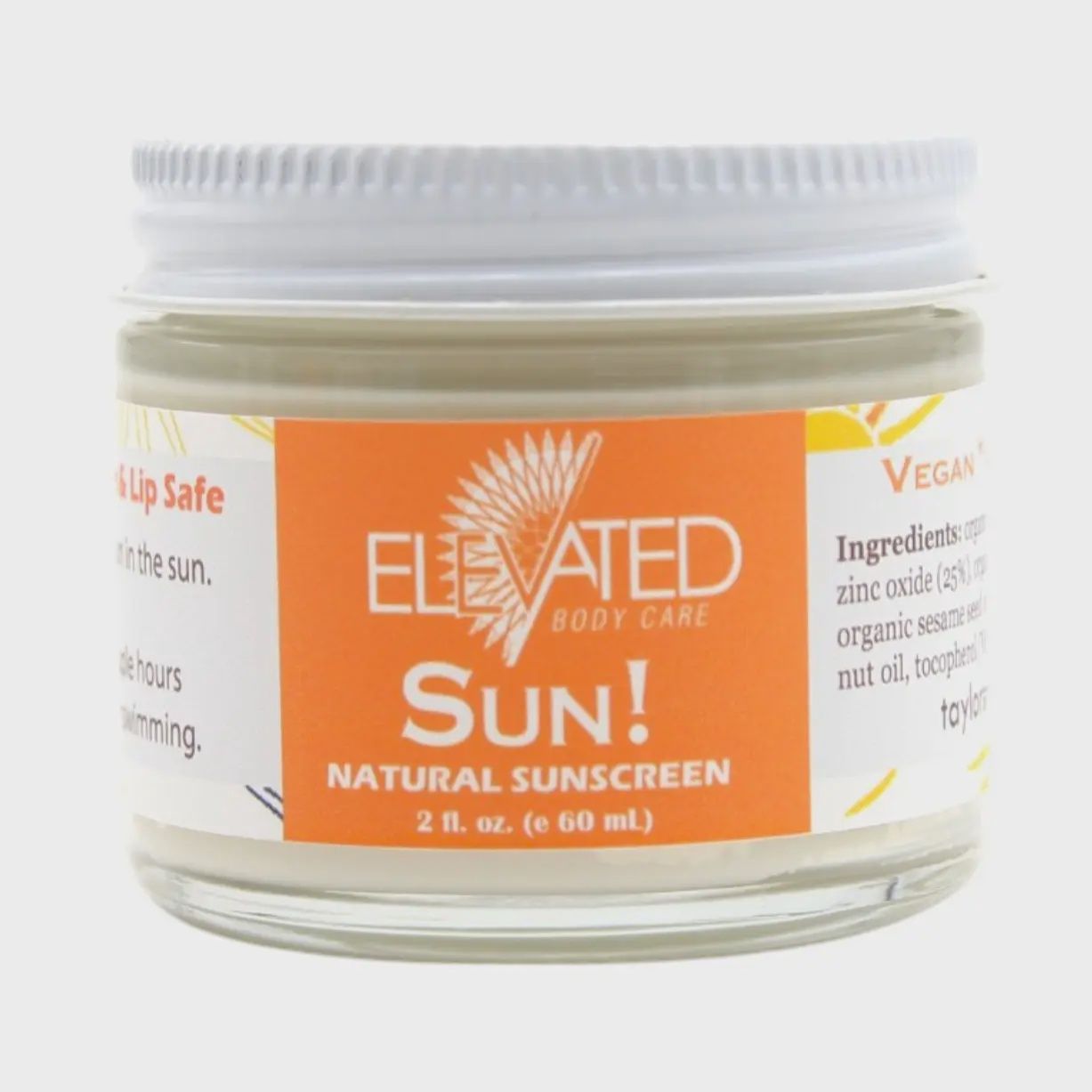 Sun! Natural Sun Protection with Zinc (jar)