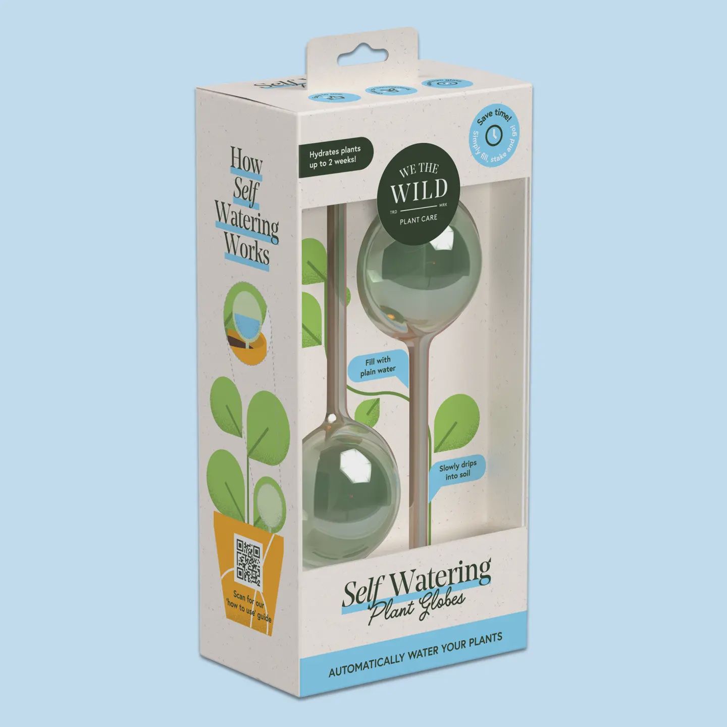 Self-Watering Plant Globes (set of 2)