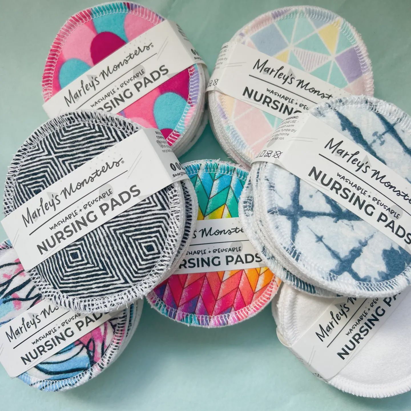 Nursing Pads (3 Pairs- Surprise Prints)
