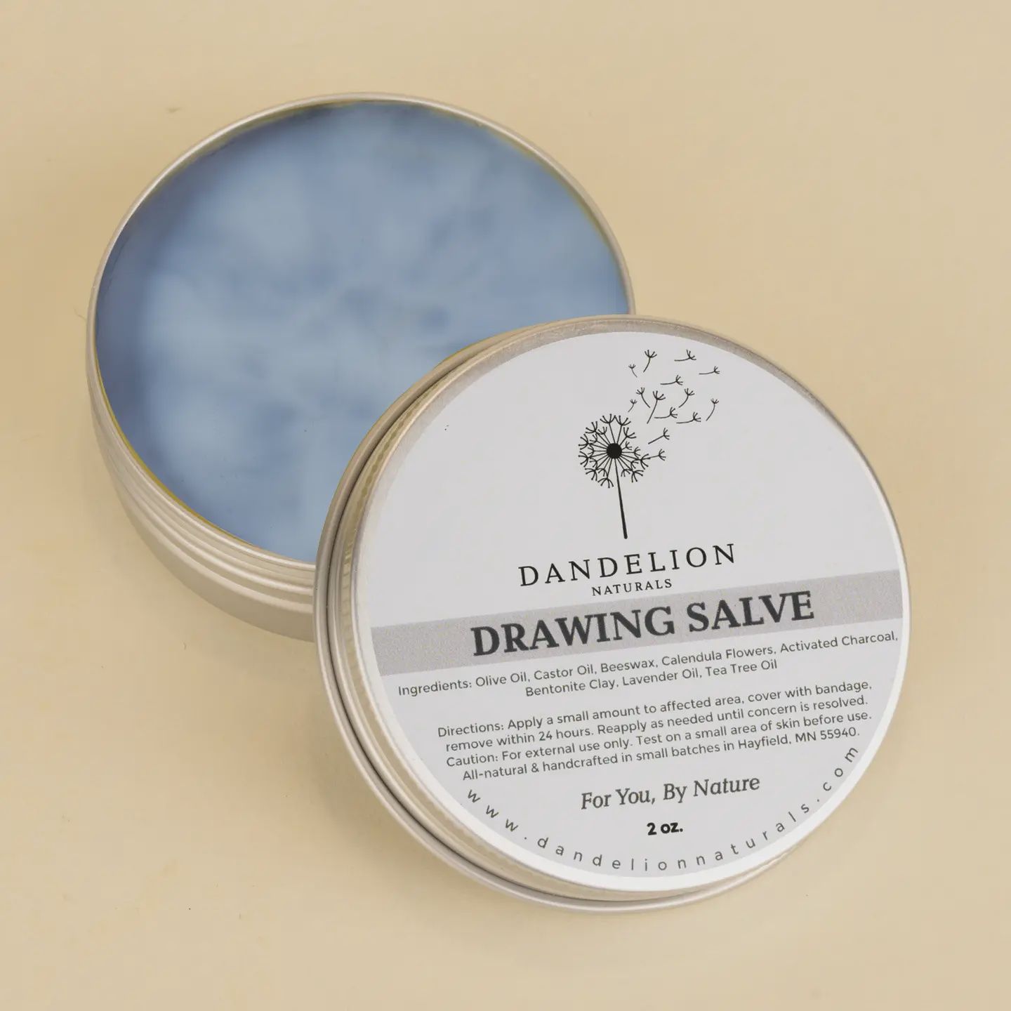 Herbal Drawing Salve- With Bentonite Clay