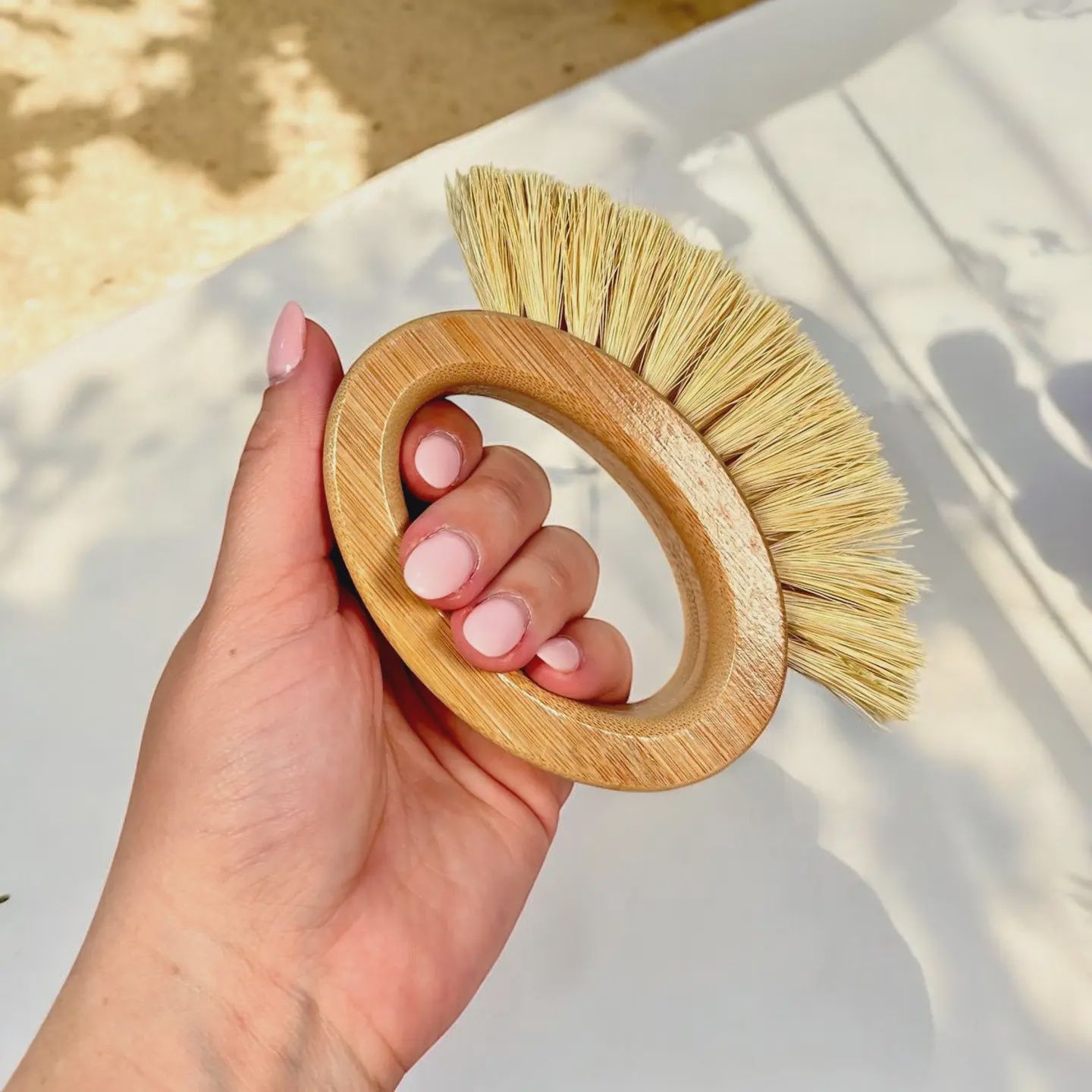 Bamboo Vegetable Cleaning Brush