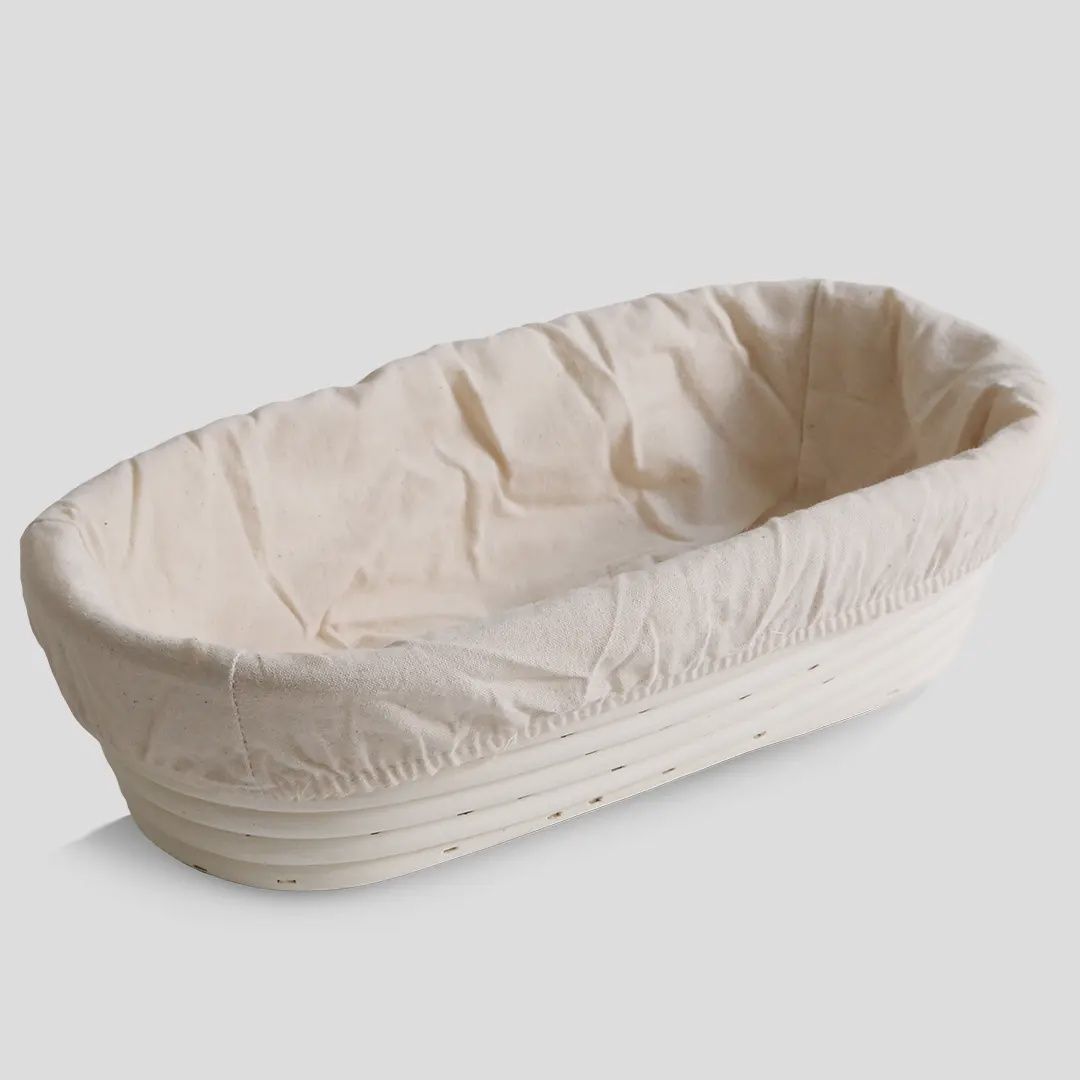 Oblong Proofing Basket &amp; Liner