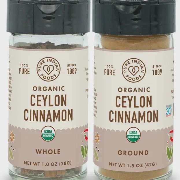 Ceylon Cinnamon (True Cinnamon)- Certified Organic