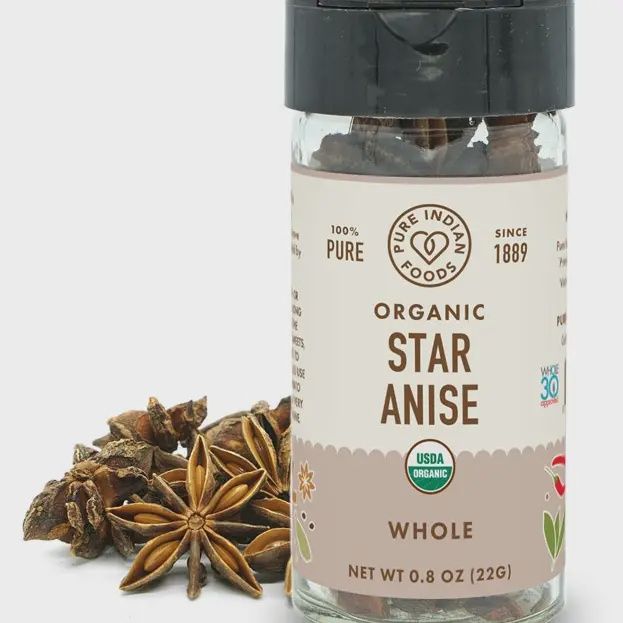 Star Anise (Whole)- Certified Organic