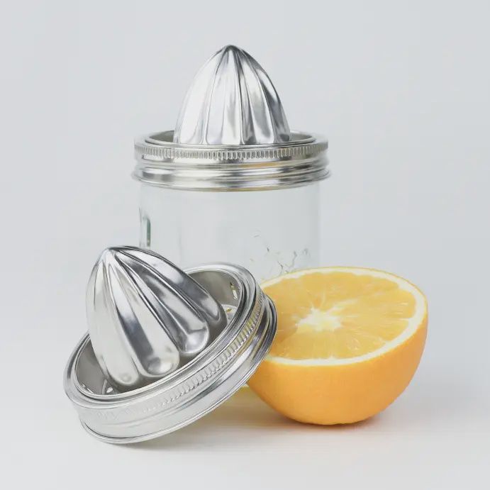 Stainless Steel Citrus Juicer- Wide Mouth