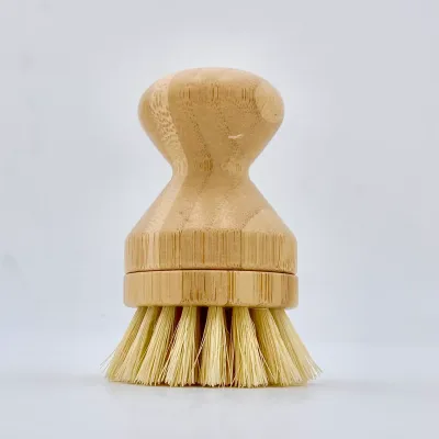 Bamboo Soft-Bristle Pot Scrubber