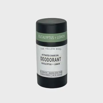 Activated Charcoal Deodorant, Fragrance: Eucalyptus Lemon
